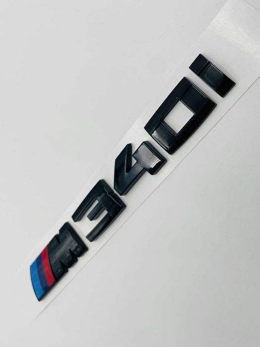 Emblema compatibila BMW 340i negru