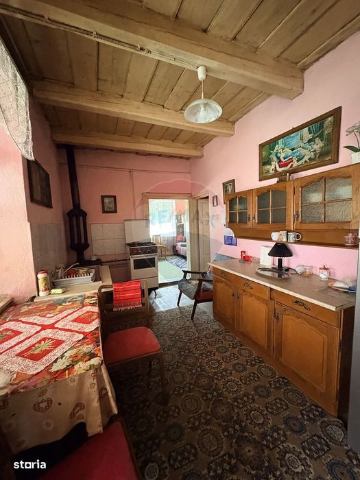 Casă Rustică in Richis, zona buna, grădina cu panorama