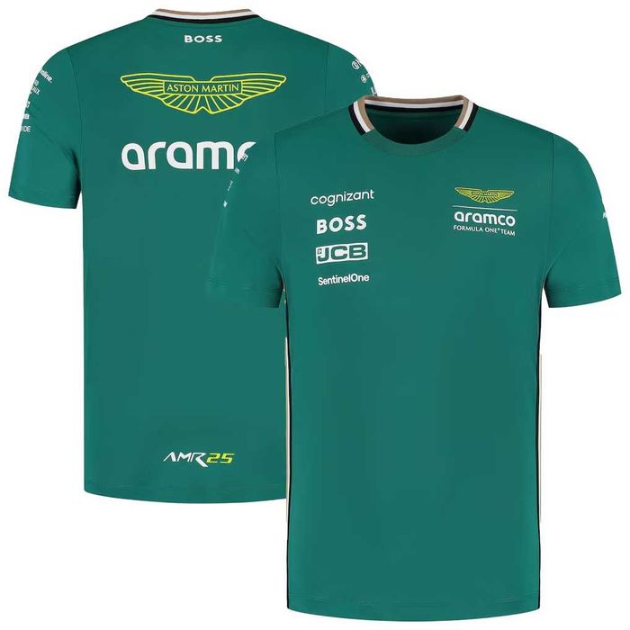 Aston Martin x Hugo Boss F1 Team T-Shirt - Оригинална мъжка тениска