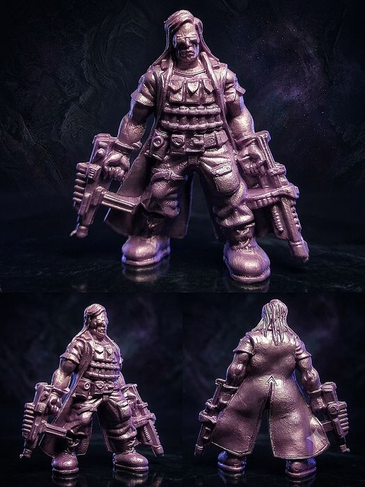 Коллекционные 3D-фигурки - Киберповстанцы.