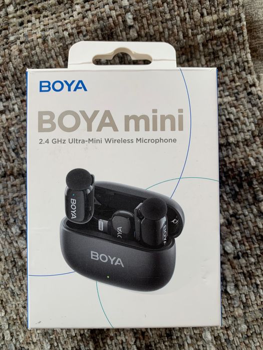 Безжичен микрофон Boya Mini 2-03 X2 за iPhone
