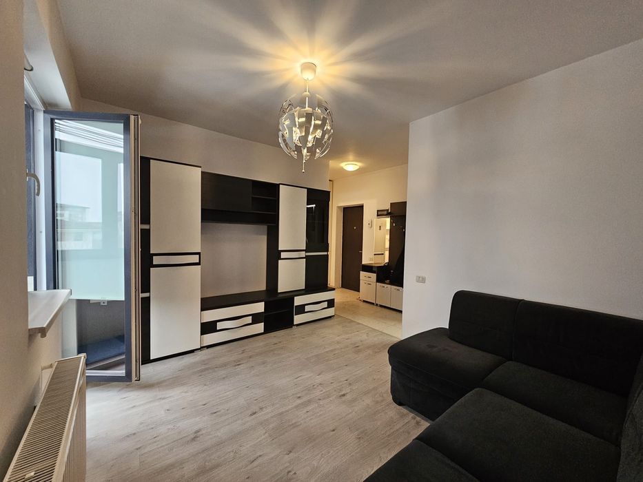 Vând Garsoniera în Chiajna Str Apeductului Mobilata și Utilata