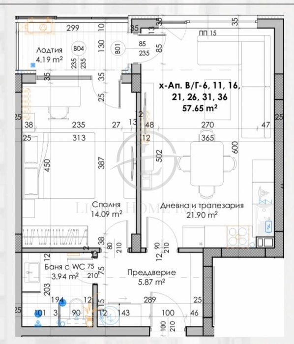 Продава се Двустаен апартамент в Пловдив, Кючук Париж - 72 кв.м за 1135 €/кв.м - Снимка #9
