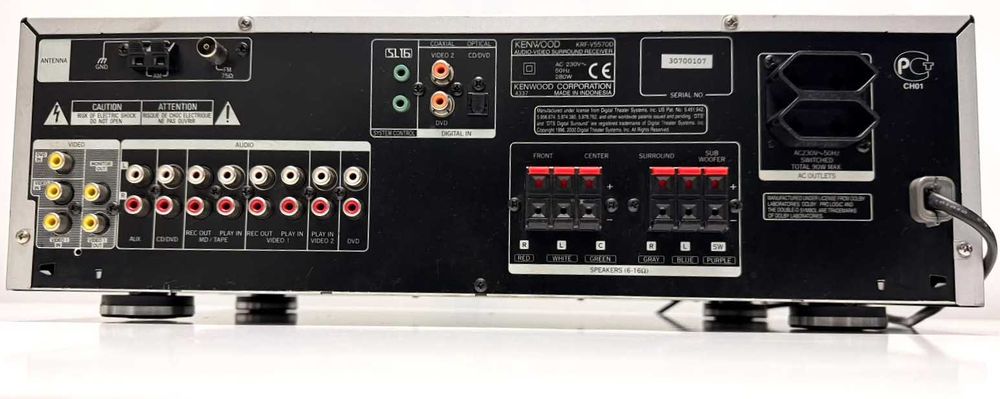 Amplificator Stereo Kenwood KRF-V5570D RDS si 5.1 Digital