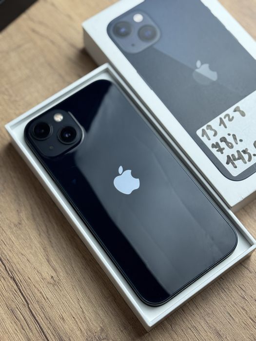 Айфон,IPhone 13 128gb 76% с коробкой