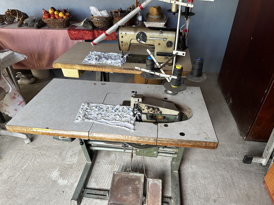 Masina de cusut si masina de surfilat .Industriale Altin germane