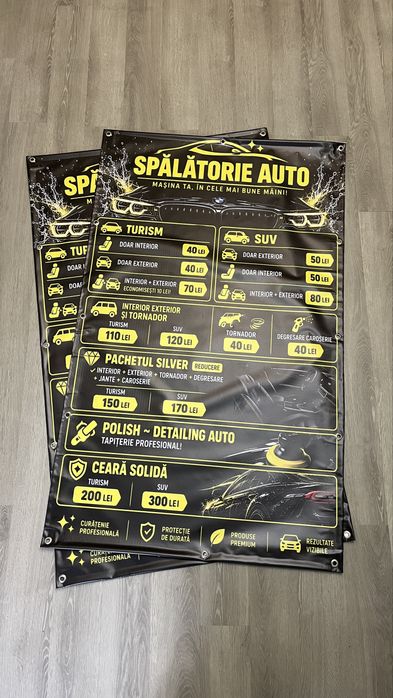 Bannere publicitare personalizate – Print la comandă