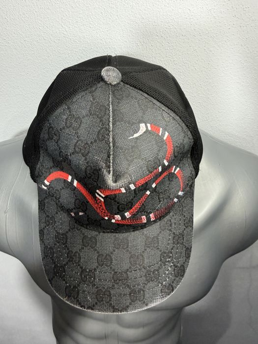 Sapca Gucci autentica snake skin