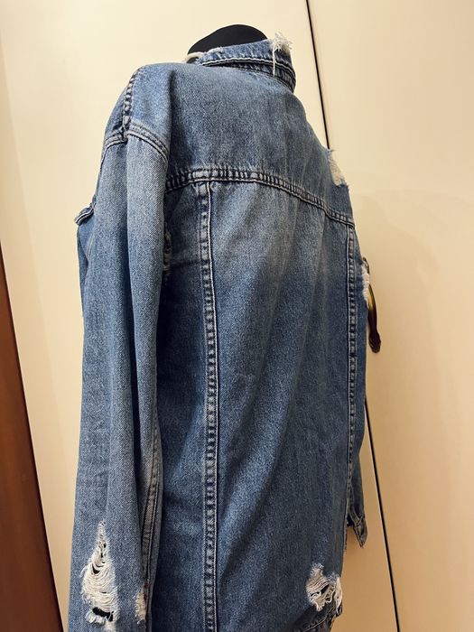 Толстовка с капюшоном джинсовка женская одежда