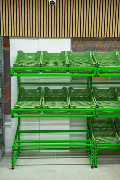 Rafturi legume fructe vrac si cu expunere ladita