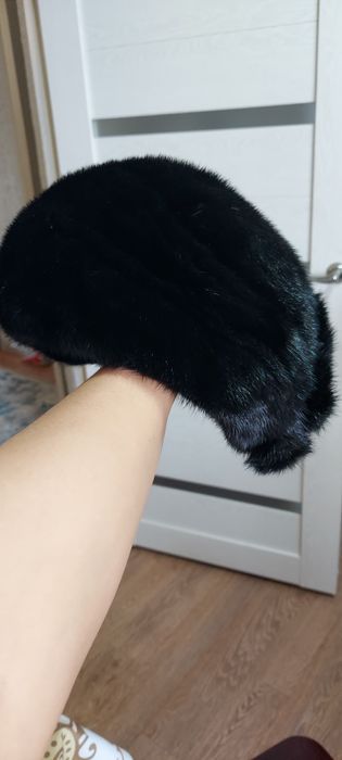 Береты норковые зима