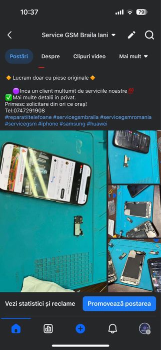 Service GsM Braila Iani Reparatii PC, telefoane NU MESAJE olx