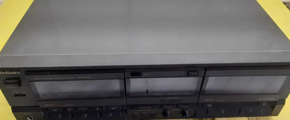 Technics Stereo Double Casette Deck RS-TR255