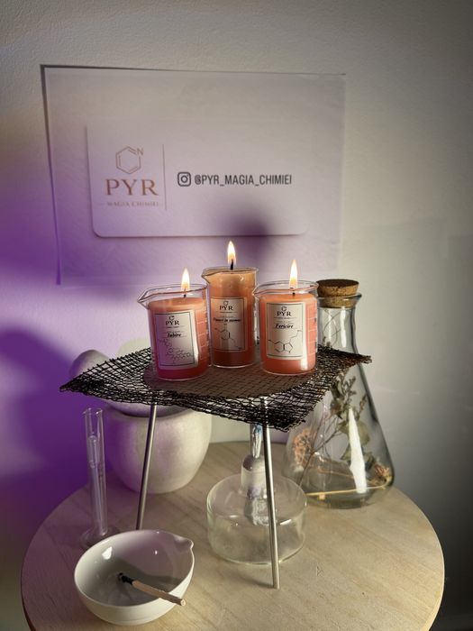 PYR-Magia chimiei, Lumânări cu emoție