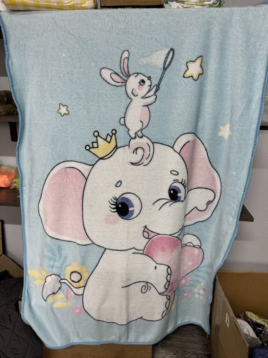 Детский плед для кровати