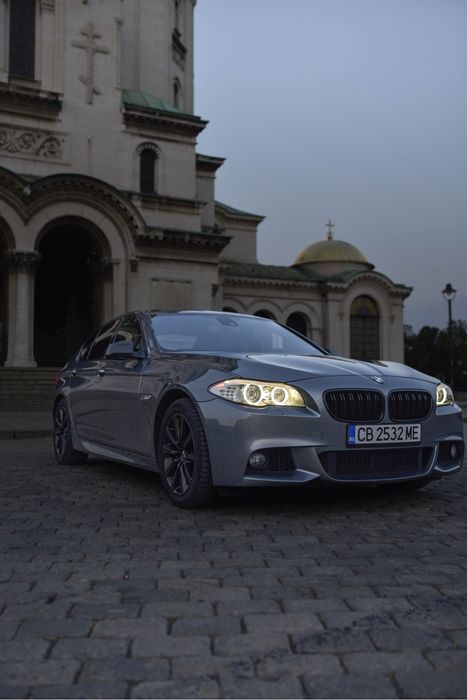 Автомобил BMW F10 под наем за бал/сватба и др.