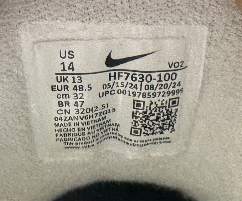 Оригинални! Nike Air Force 3 Low SP - 48.5 ShoeMag