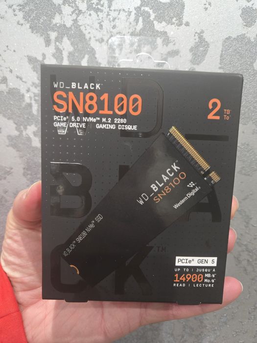 Western Digital Black SN8100 2tb