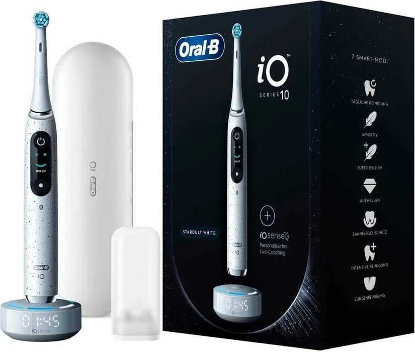 Електрическа четка Oral-B iO Series 10 - Stardust White НЕ РАЗПЕЧАТАНА