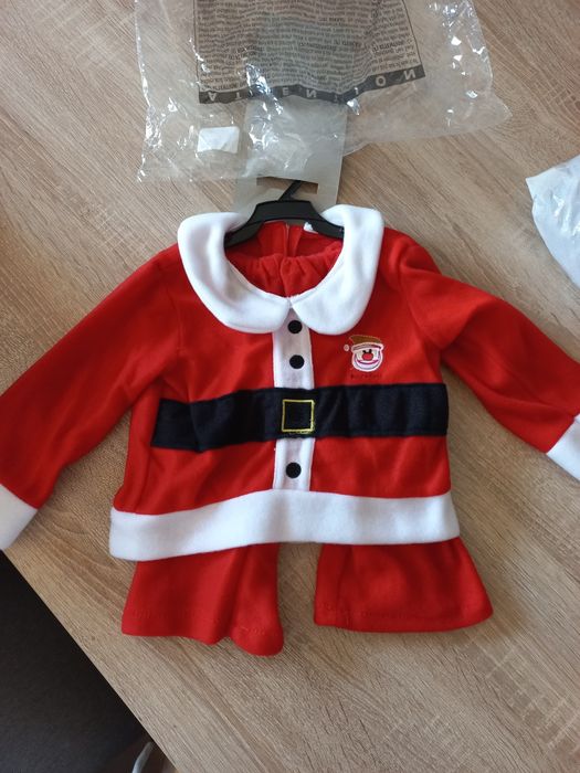 Детски костюм на дядо коледа