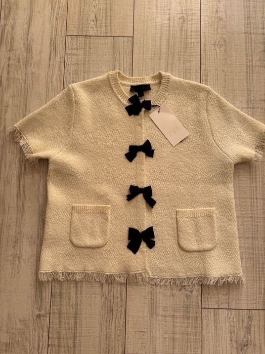 Разкошна жилетка ZARA панделки