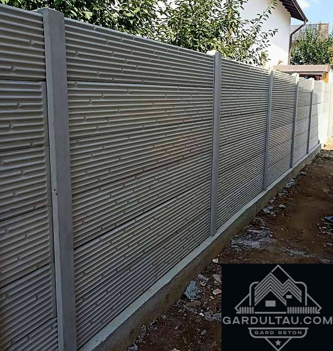 Gard beton placi de gard stalpi de gard garduri din beton comprimat