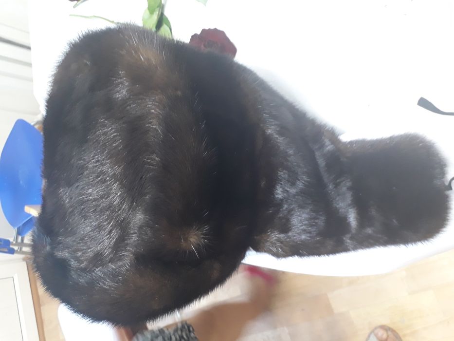 Шапка ушанка норка