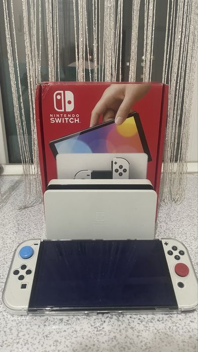 Nintendo Switch OLED (прошитый 256гб)