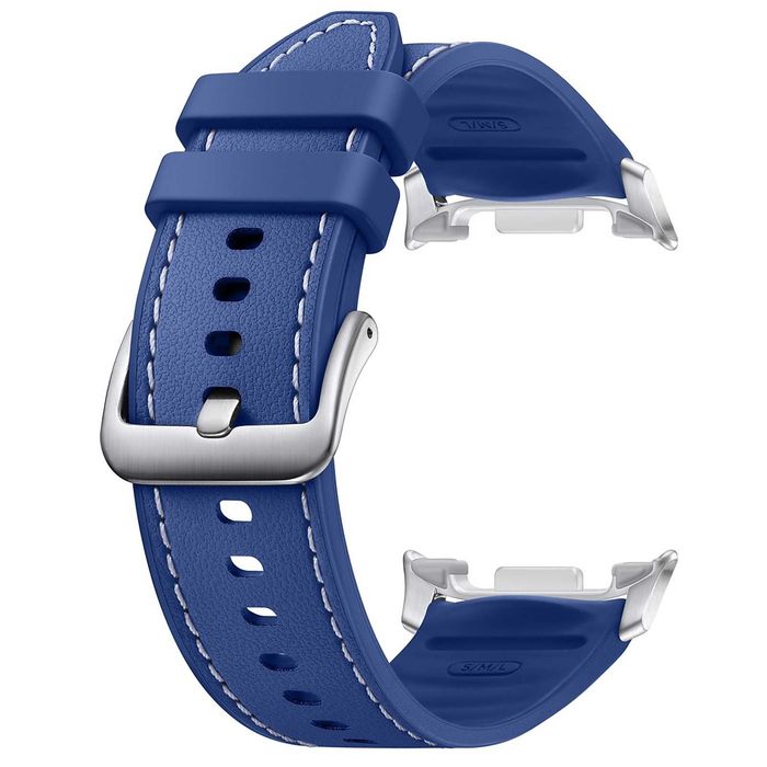 Силиконова каишка Leather TPU за Galaxy Watch 8, Watch 8 Classic