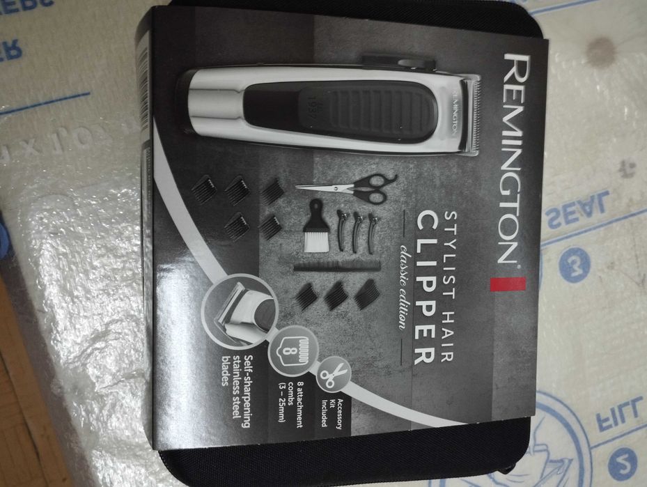 Aparat de tuns Remington HC450, acumulator, autonomie 30 minute, argintiu-negru