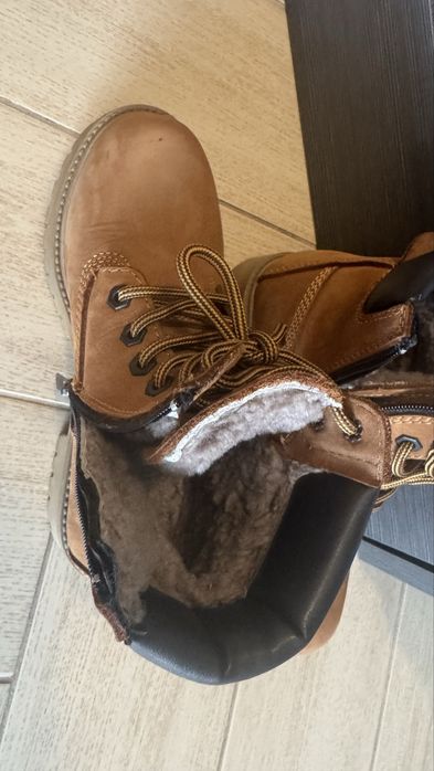 Естествена кожа , боти, 37 номер, унисекс