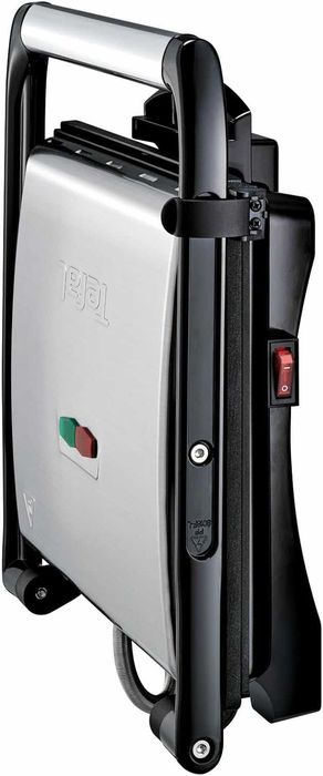 Скара Tefal Inicio - GC241D38, 2000W, незалепващо, оребрена, сребриста