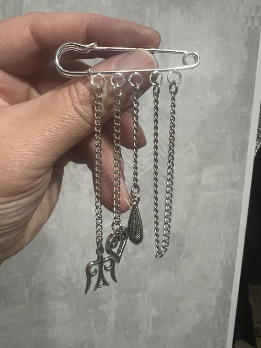 Этно брошь. Шашбау, краб