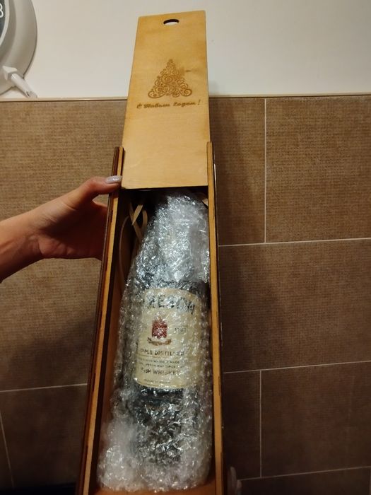 Дерев.подарочн.короб для бутылки