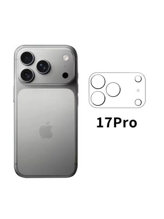 Iphone 17 17 AIR 17 PRO 17 PRO MAX Folie Camera Square Sticla Clara