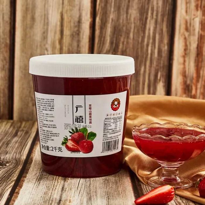Клубничный джем 2 кг с мякотью — напитки, чай, десерты Бабл ти, bublbe