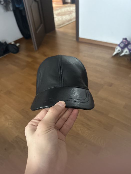 Sapca piele neagra barbati