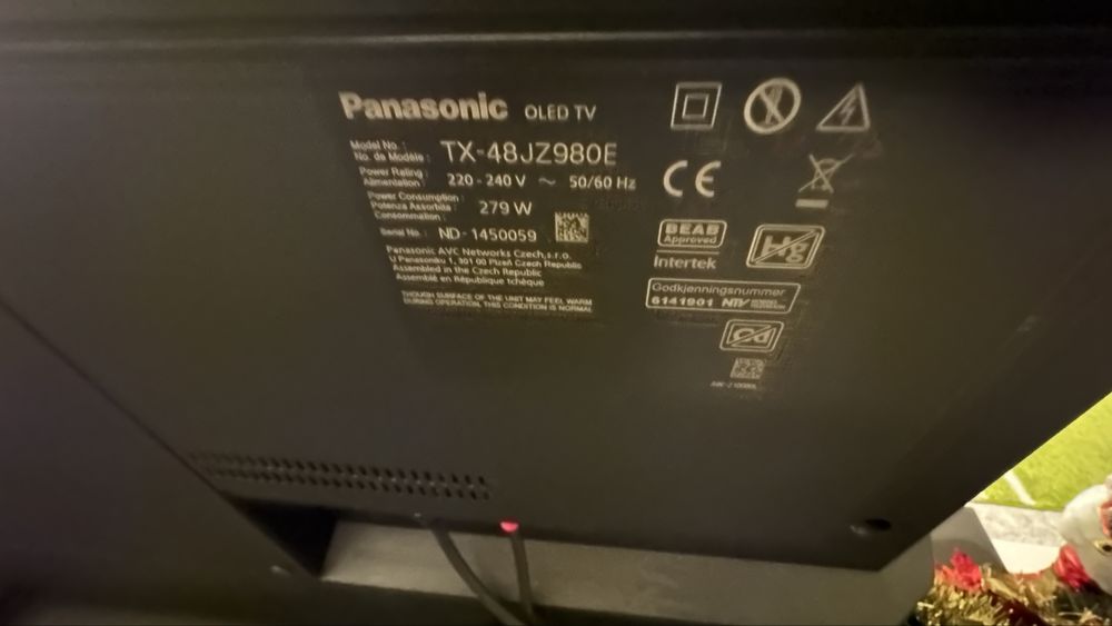Panasonic TX-48 JZ980E Oled