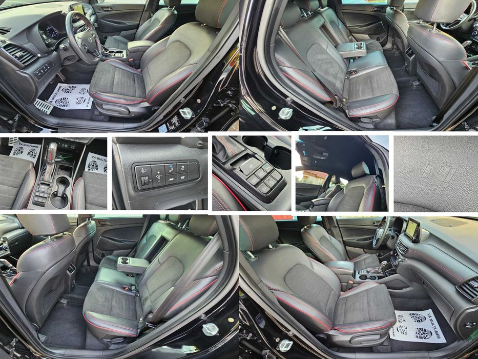 Hyundai Tucson N-Line 06.2020 1.6CRDI 136cp Automat DCT / Faruri LED LINE BLIS Keyless Piele FULL / TOP