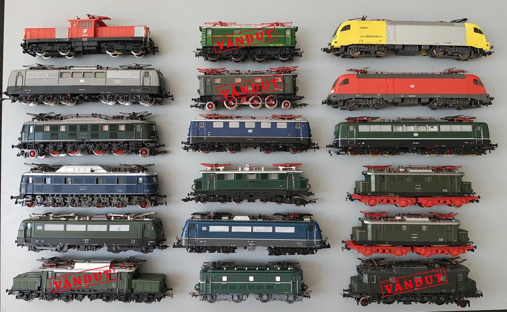 Locomotive trenulet electric H0, Piko, Roco, Trix