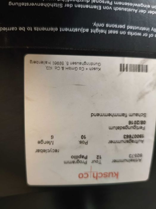 Продается Германское Офисное кресло KUSCH+CO