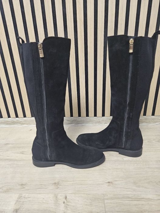 Cizme lungi riding Tommy Hilfinger