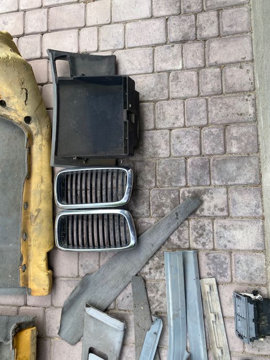BMW E38 серый салон