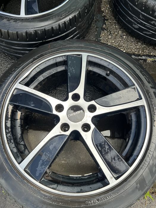 Set 4 Jante Carmani 17” + Kumho ECSTA PS31 225/45 R17 - O jantă îndoită