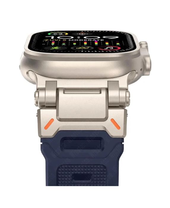 Curea Ceas Apple Watch Husa Silicon Titanium  Incarcator Cablu Usb