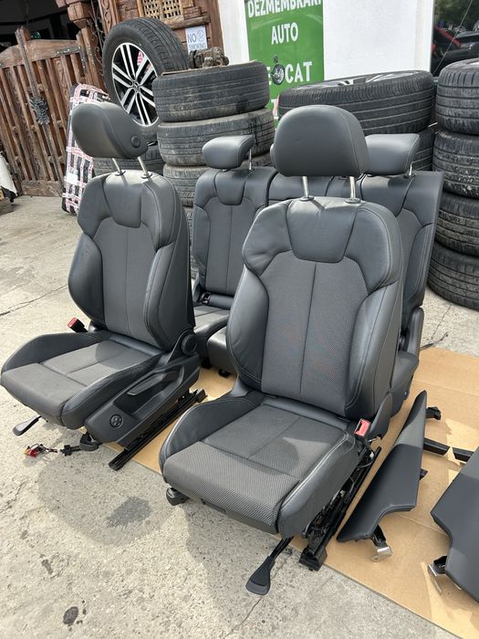 Interior piele , scaune față și banchete spate Audi Q5 FY