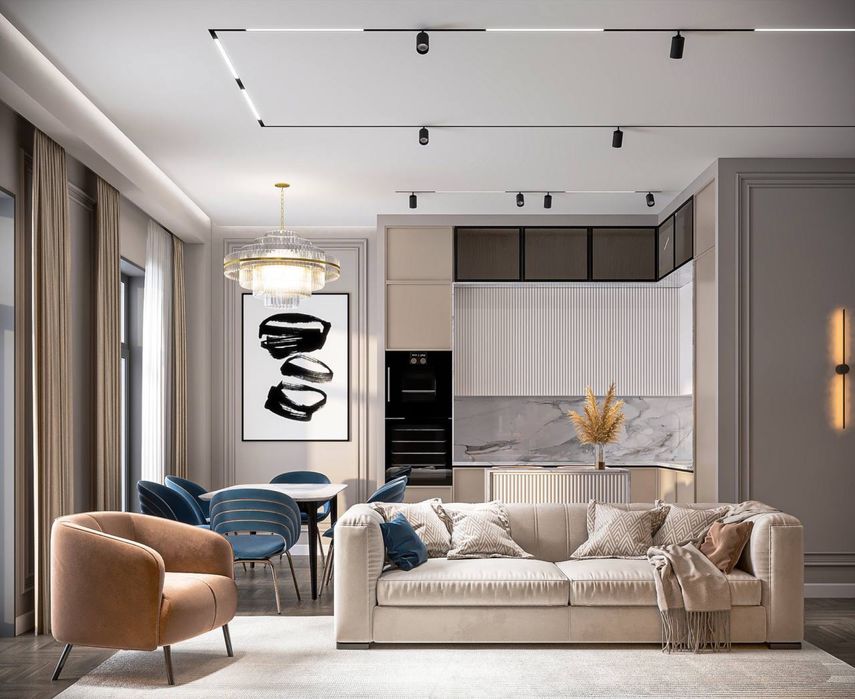 ЖК Mirabad Avenue | 4-комнатная квартира | Мирабад | 150м2