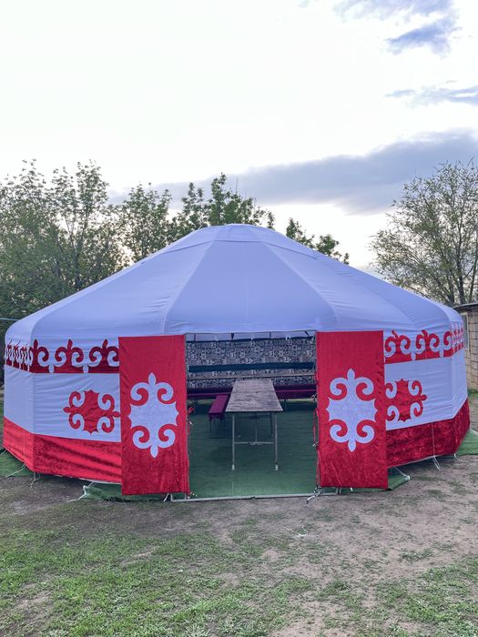 Юрта новая Велюр Газон