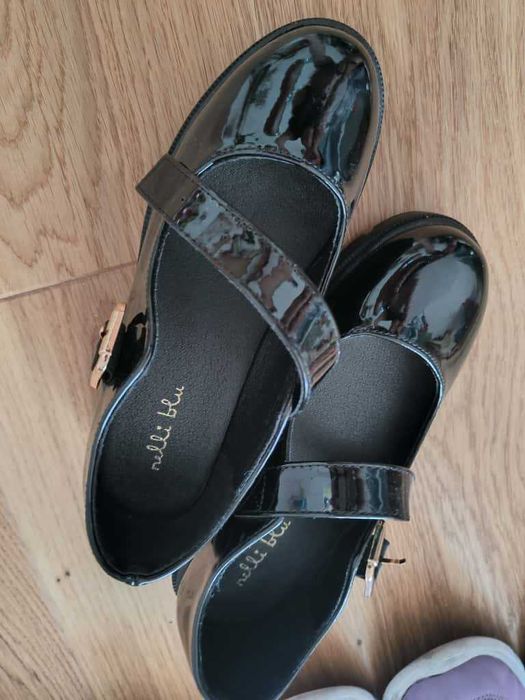 Pantofi negrii de lac/scoala fete