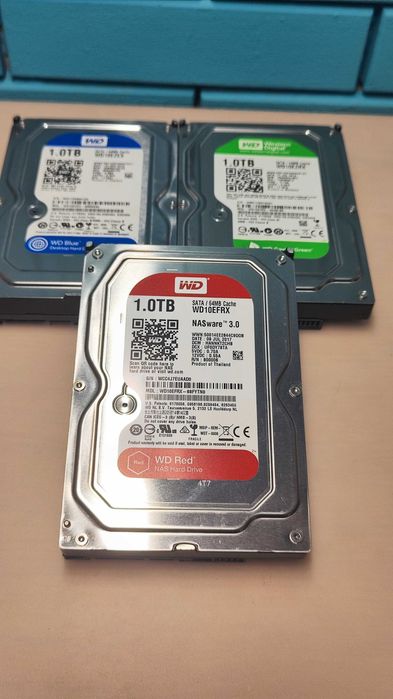 WD HDD 3.5 1TB - Твърди дискове / Хард диск за компютър / DVR - NVR
